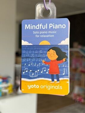 Yoto Originals Mindful Piano Audio Card
